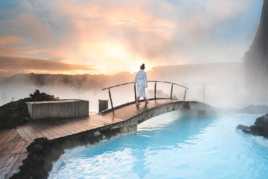 Blue Lagoon, busrondreis IJsland