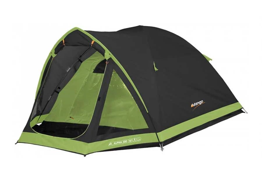 Kampeeruitrusting incl. tent, mat en slaapzakken