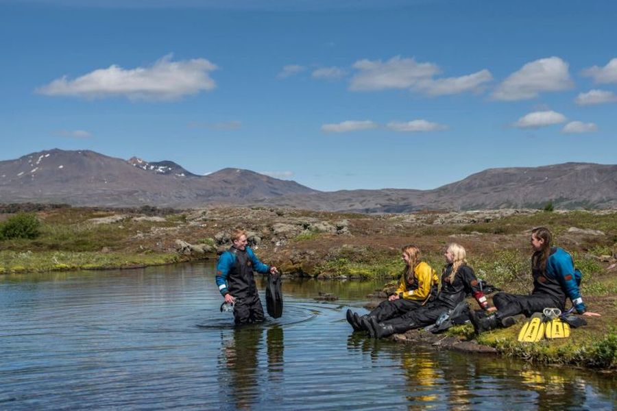 Silfra Kloof Thingvellir