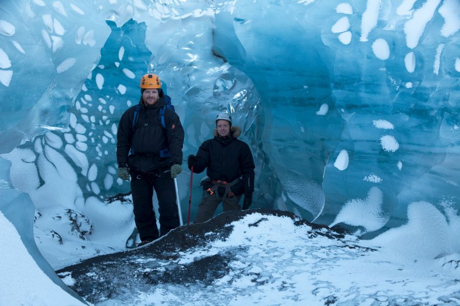 Gletsjerwandeling Solheimajokull IJsland