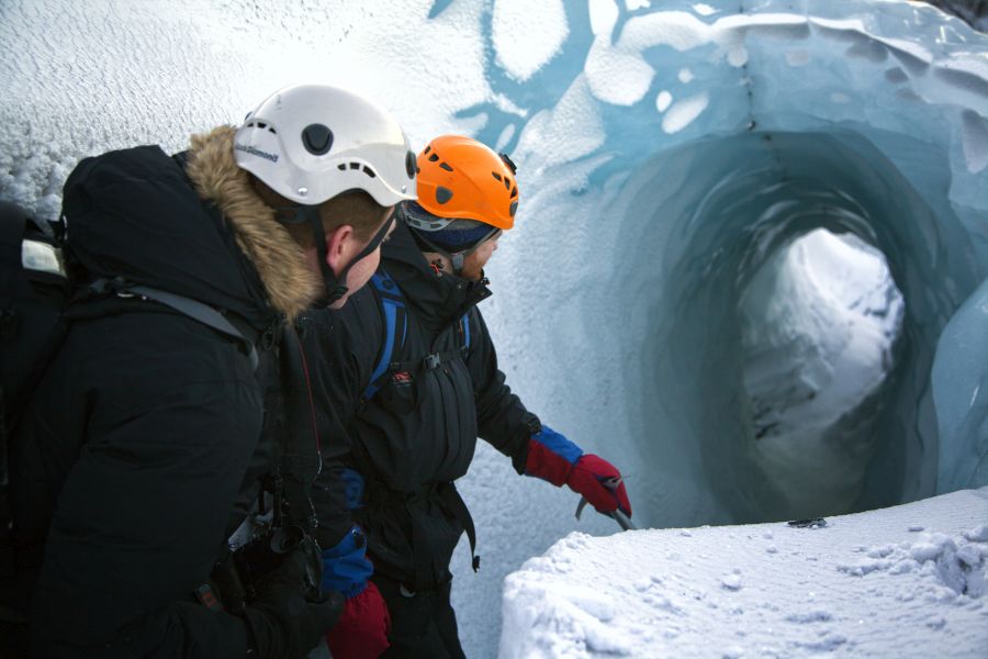 Gletsjerwandeling Solheimajokull IJsland
