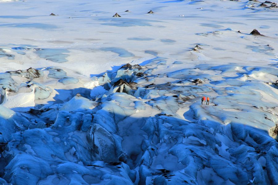 Gletsjerwandeling Solheimajokull IJsland