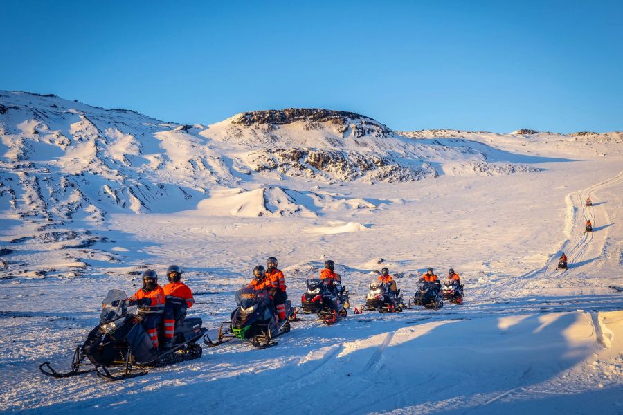 Askur Ice Cave Myrdalsjokull gletsjer IJsland
