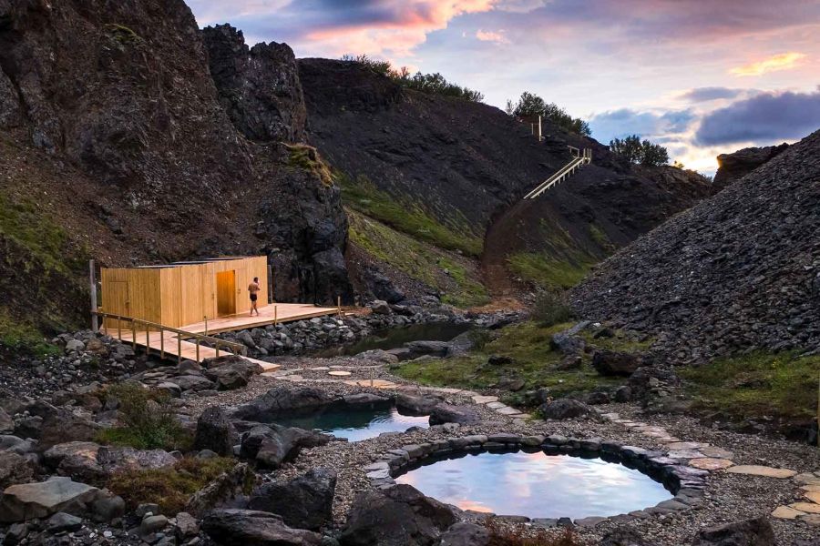 Husafell Canyon Baths