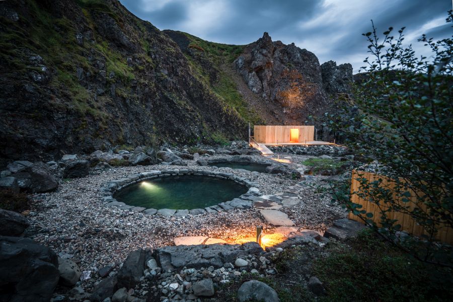 Husafell Canyon Baths