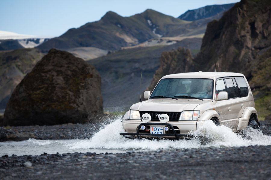 Superjeep tour naar Thorsmork