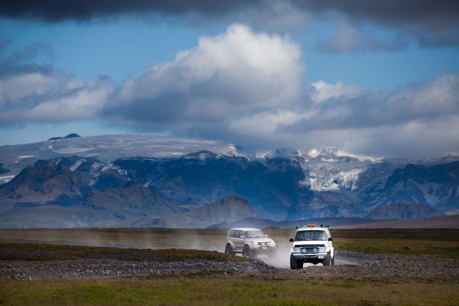 Superjeep tour naar Thorsmork