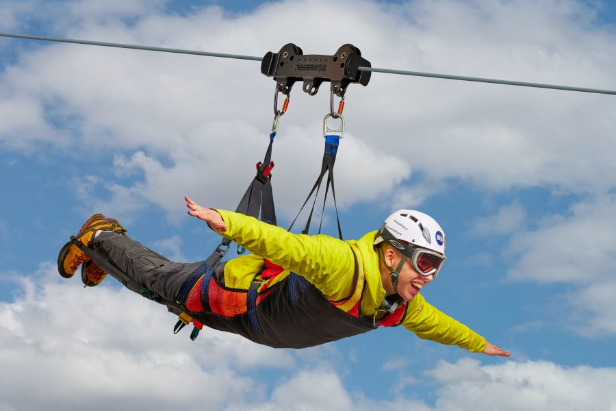 Mega Zipline vanuit Hveragerdi