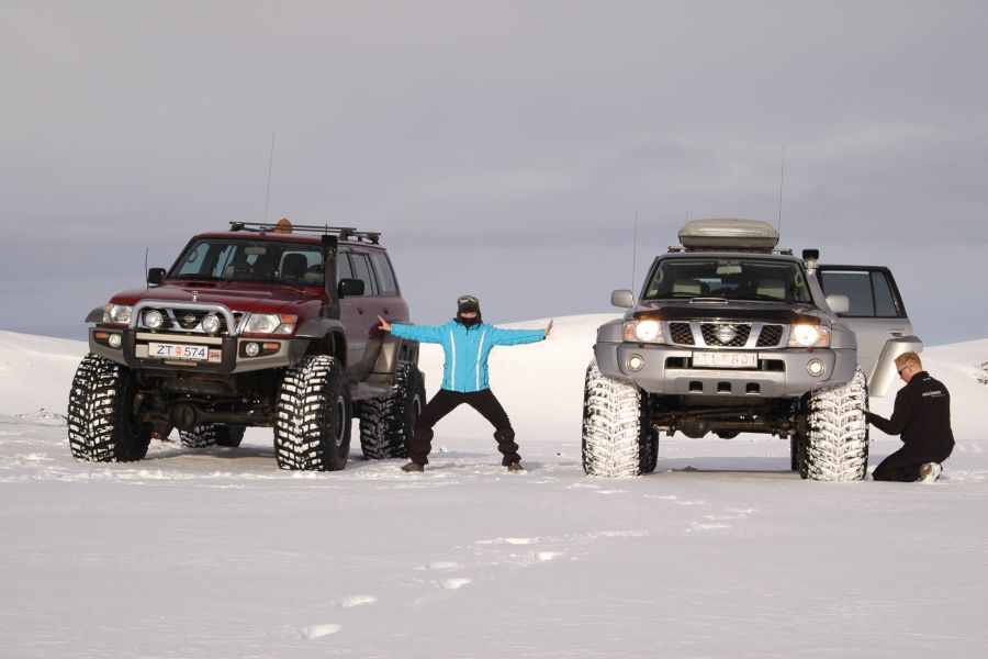 Golden Circle met sneeuwscootertocht