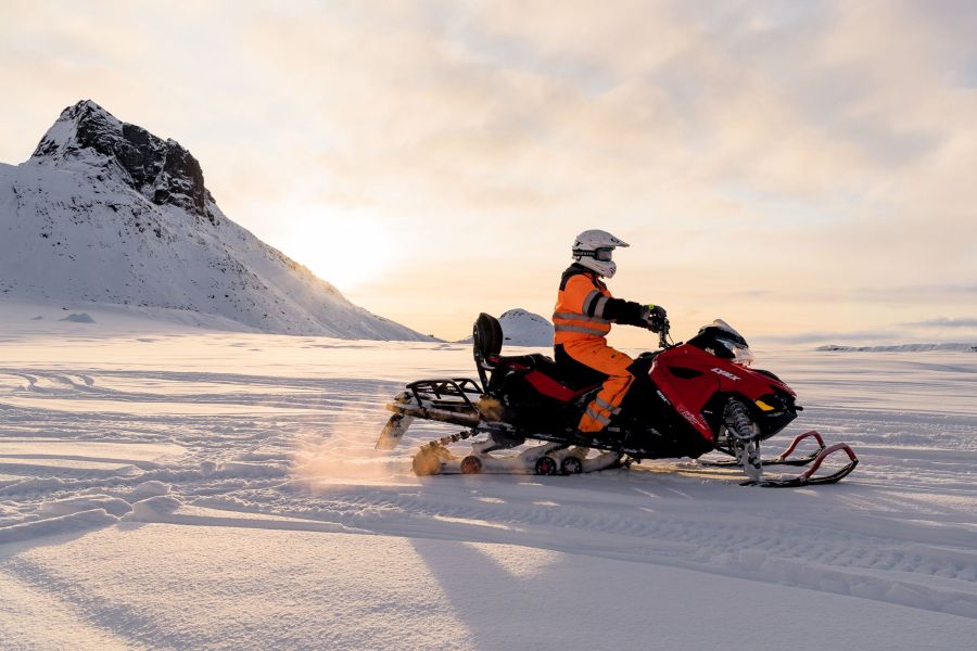 Golden Circle met sneeuwscootertocht