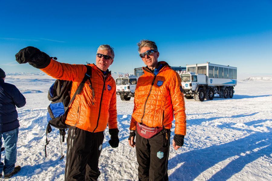 IJstunnel Langjökull gletsjer
