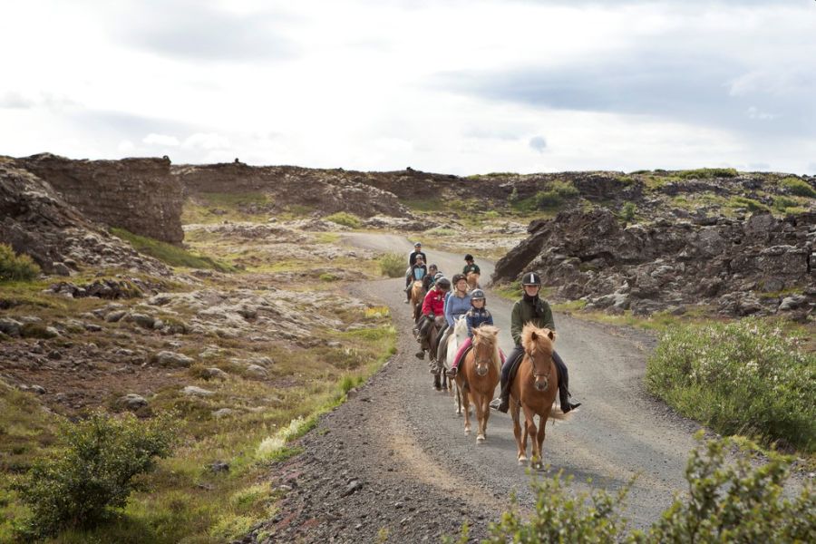 Paardrijden Lava Tour