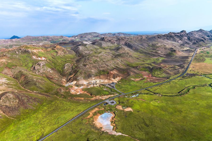 Vulkaan wandeling Fagradalsfjall Reykjanes