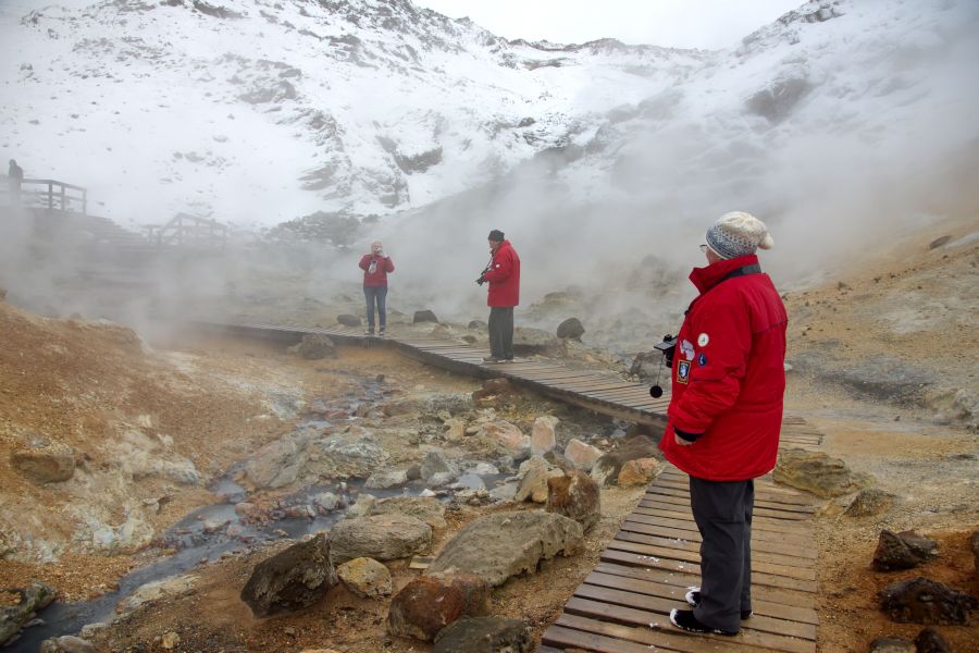 Vulkaan wandeling Fagradalsfjall Reykjanes
