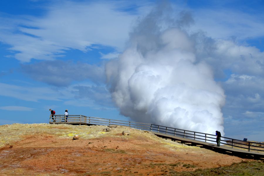 Vulkaan wandeling Fagradalsfjall Reykjanes
