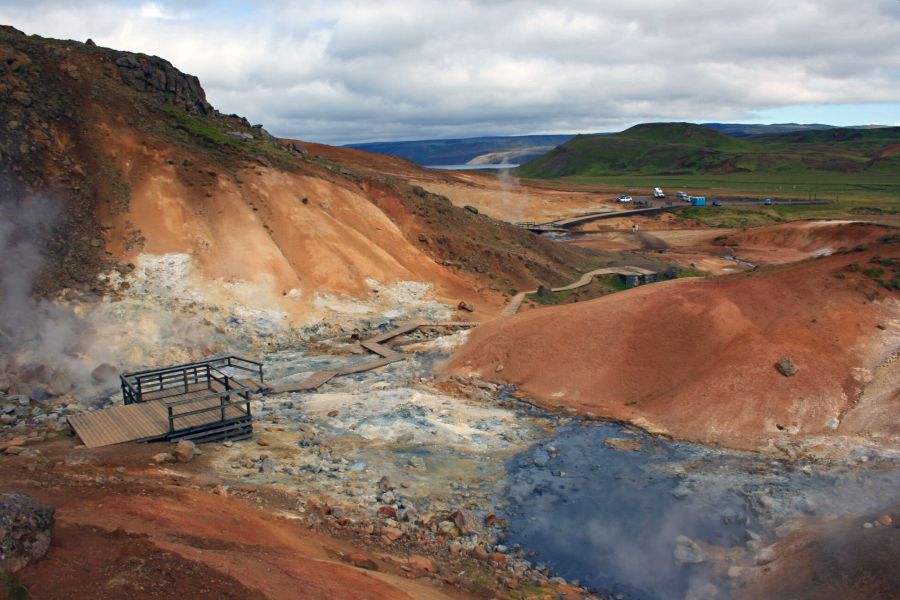 Vulkaan wandeling Fagradalsfjall Reykjanes
