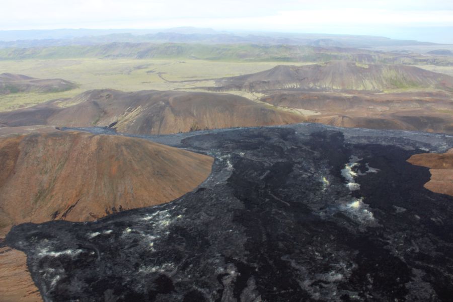 Vulkaan wandeling Fagradalsfjall Reykjanes