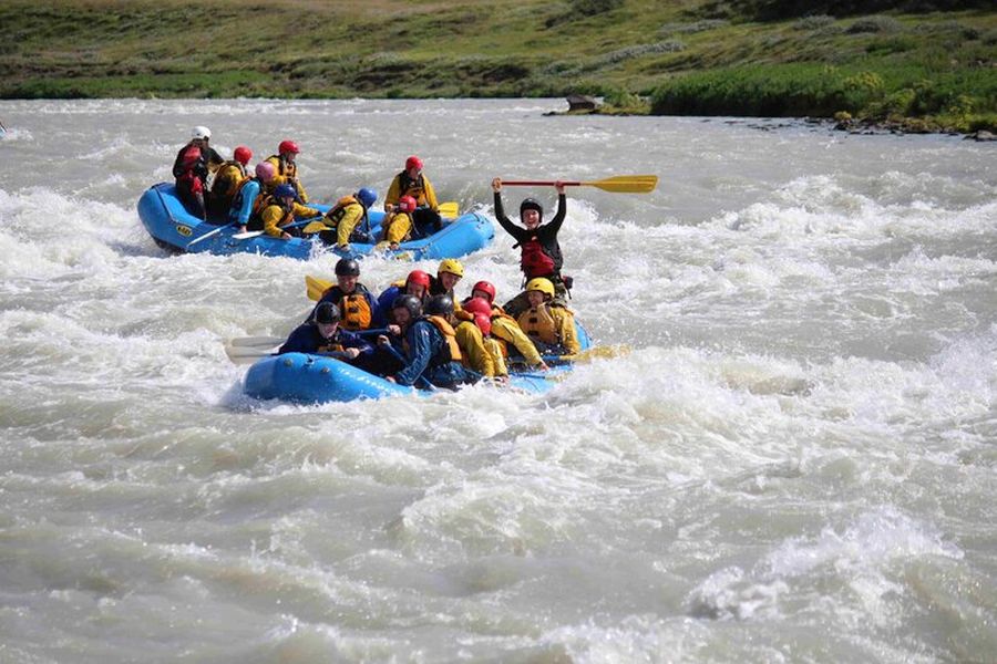Rafting IJsland
