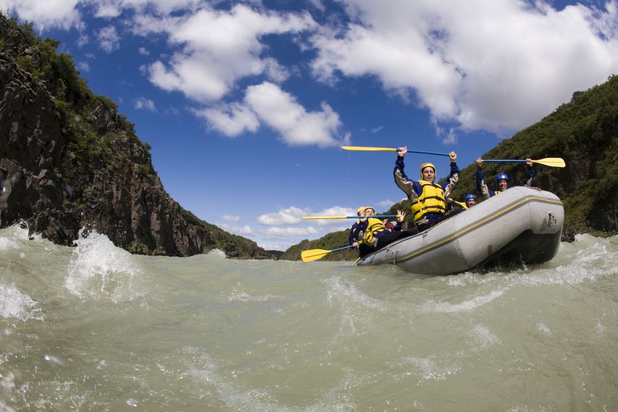 Rafting IJsland
