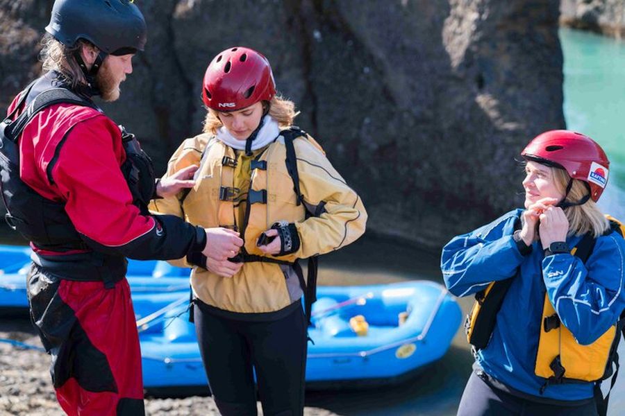 Rafting IJsland
