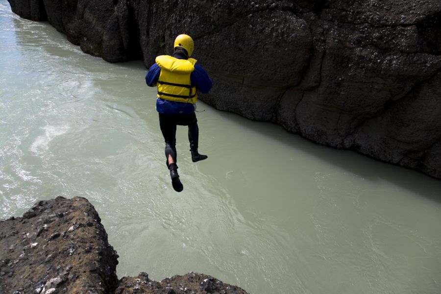 Rafting IJsland