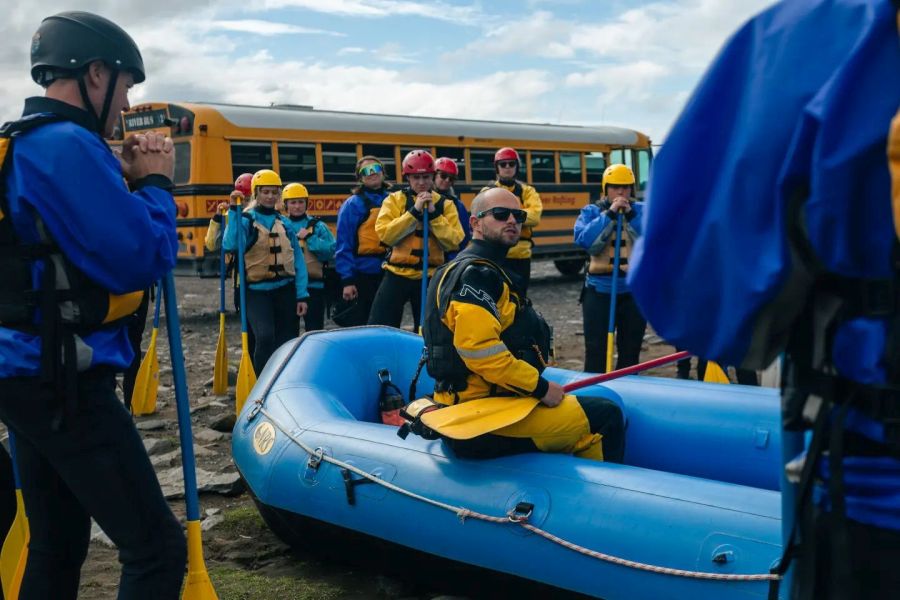 Rafting IJsland