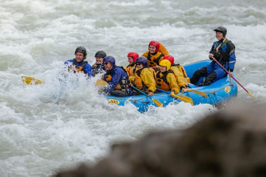 Rafting IJsland