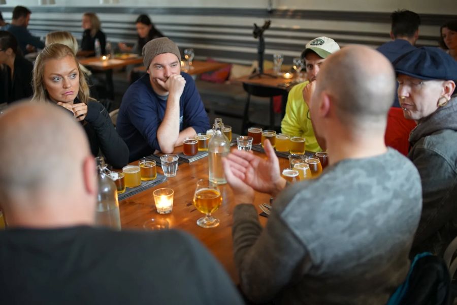 Bier proeven in Reykjavik