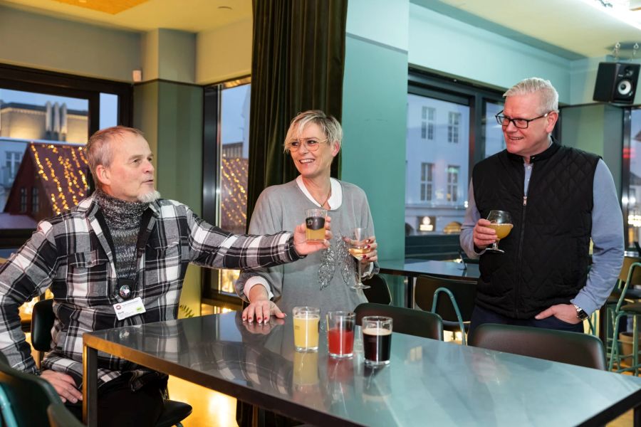 Bier proeven in Reykjavik