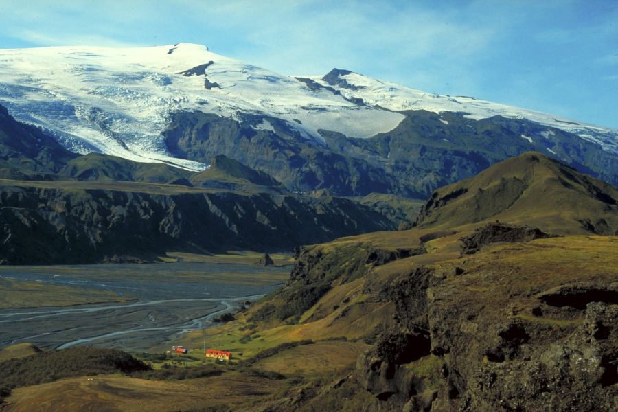 Berghutten IJsland Laugavegur wandelroute