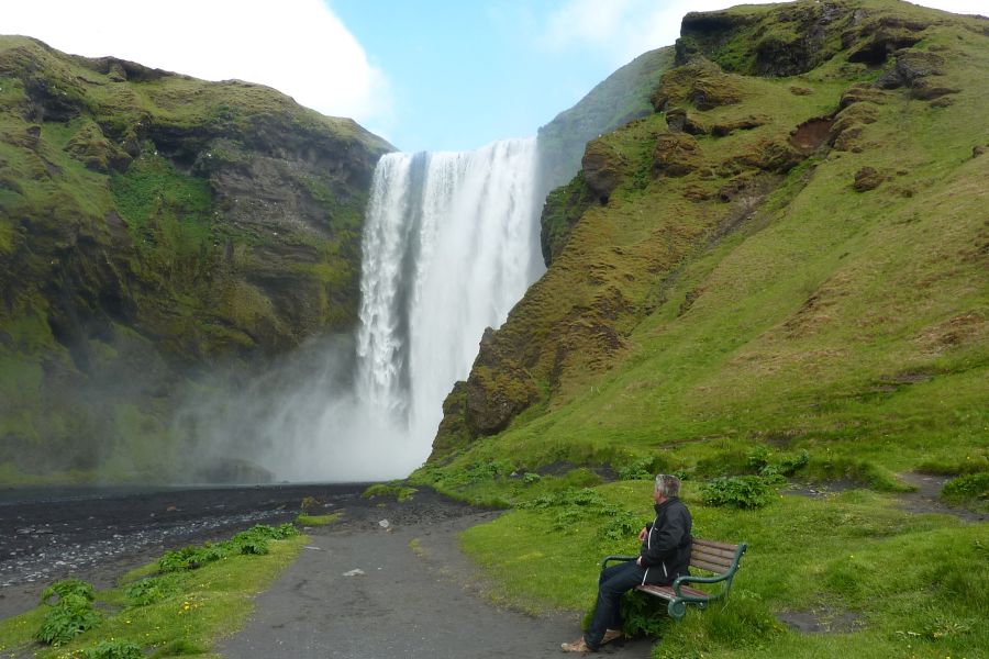 Skogafoss waterval IJsland