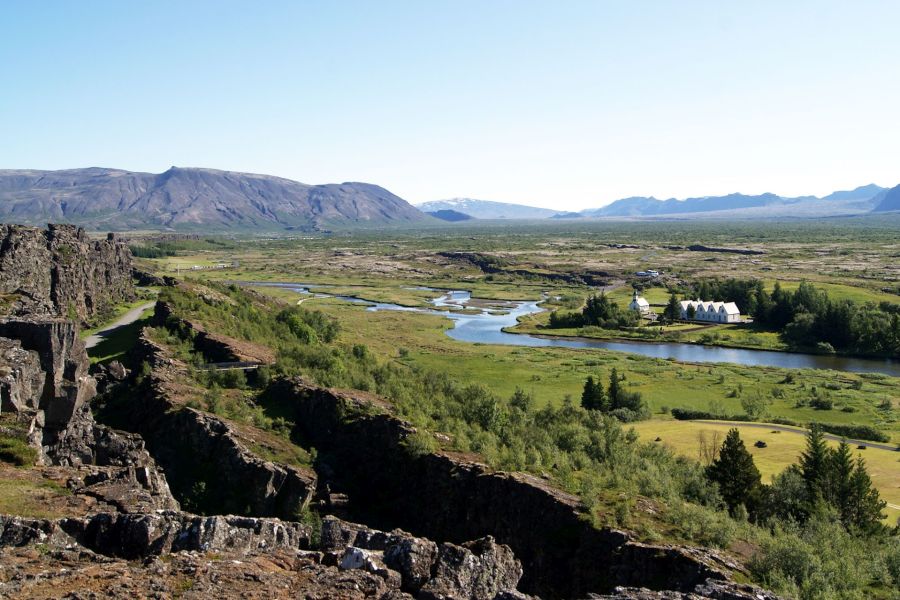 Thingvellir National Park Autorondreis IJsland