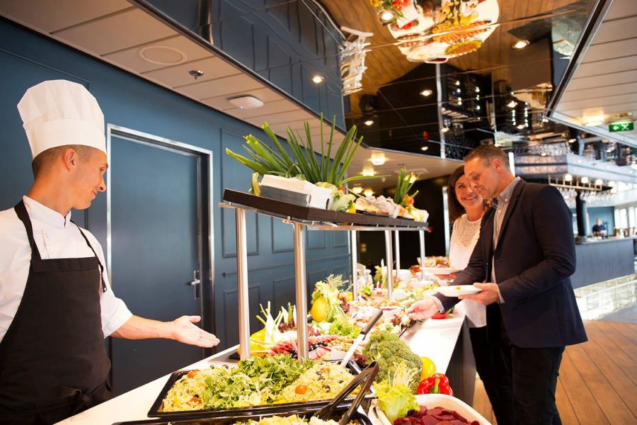 Smyril Line Restaurant Autorondreis IJsland