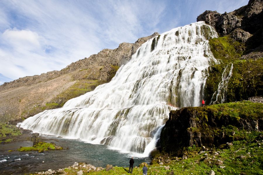 Westfjords Dynjandi busrondreis IJsland