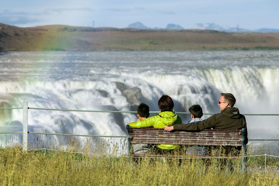 Gullfoss IJsland rondreis vakantiewoningen