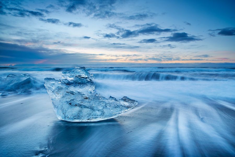 Jökulsárlón, Diamond Beach IJsland rondreis vakantiewoningen