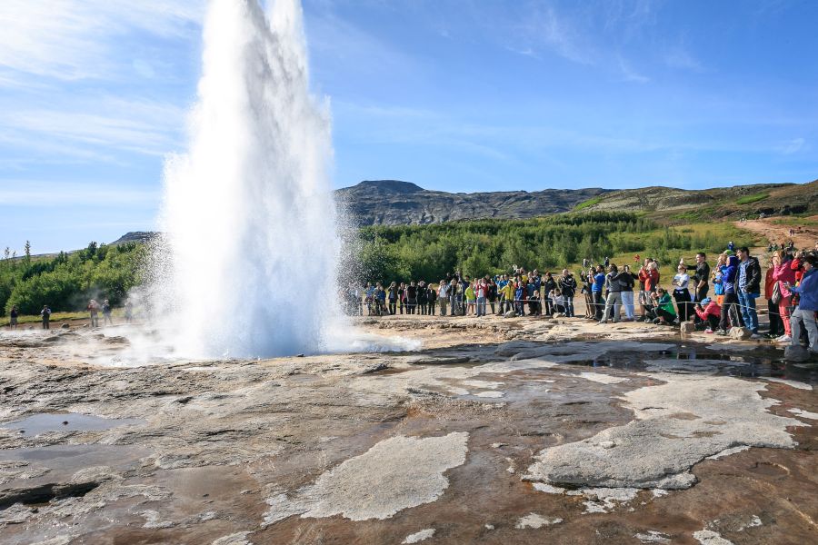Geysir IJsland rondreis vakantiewoningen