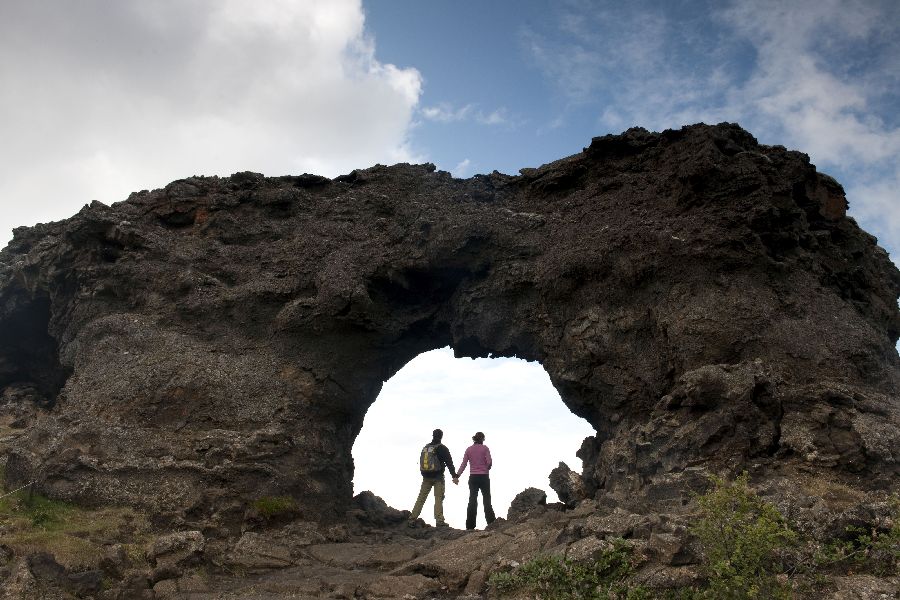 Dimmuborgir Wandelreis IJsland