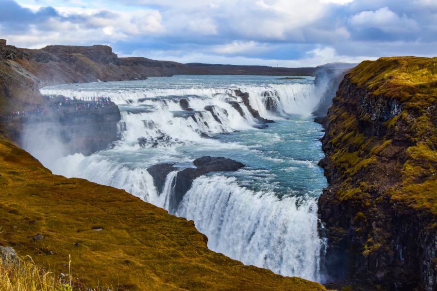 Gullfoss waterval IJsland