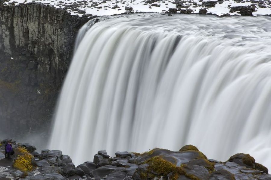 Dettifoss waterval Noord-IJsland