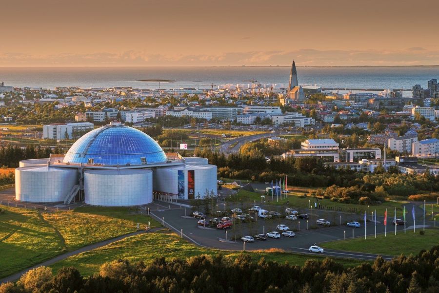 Reykjavik Perlan IJsland