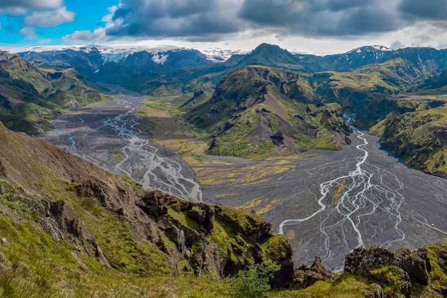Thorsmork Autorondreis IJsland