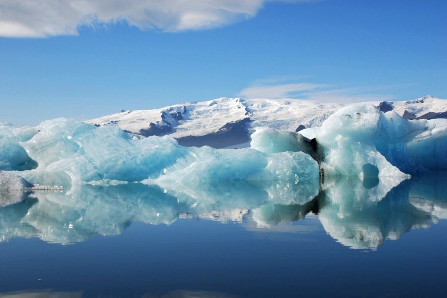 Jokulsarlon ijsbergenmeer Autorondreis IJsland