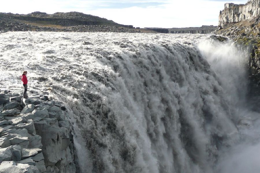 Dettifoss, Autorondreis IJsland