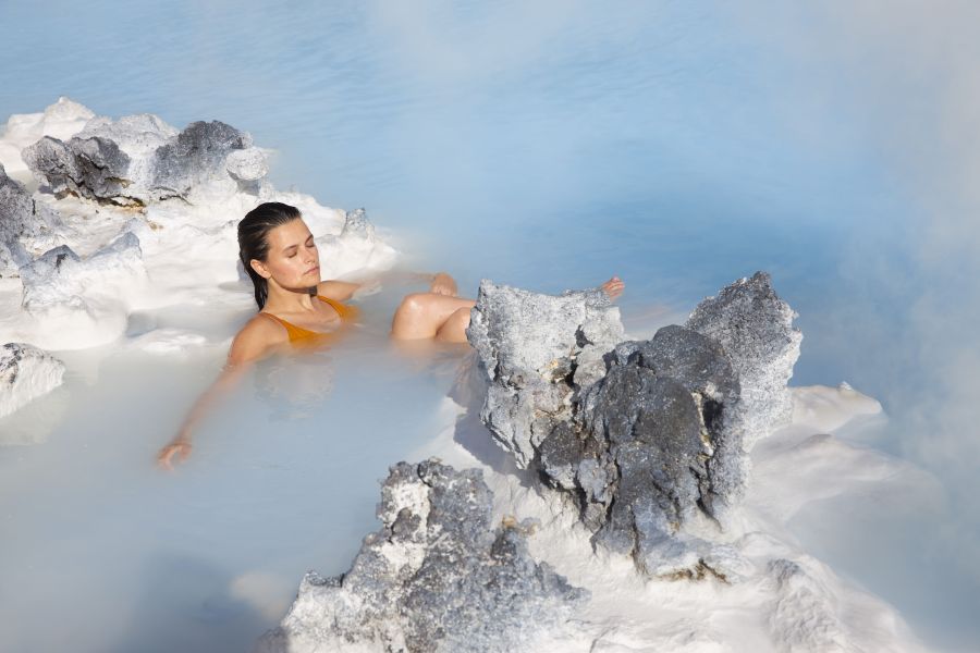 Blue Lagoon winter IJsland