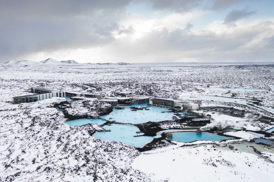 Blue Lagoon winter IJsland