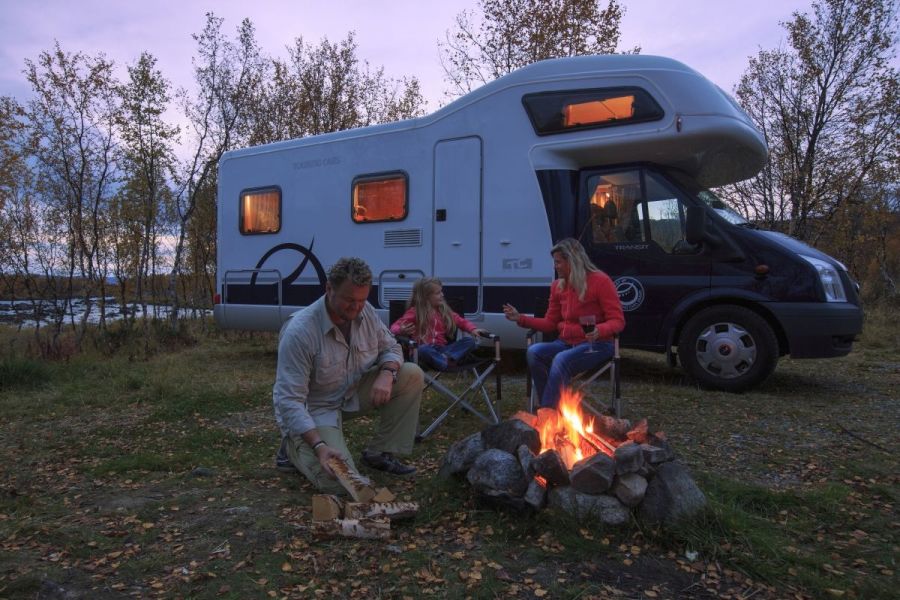Camper arrangement vanuit Tromsø, Noorwegen