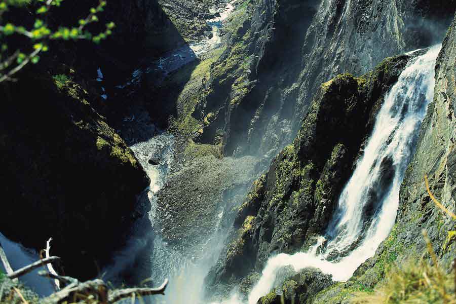 Voringfossen waterval Noorwegen