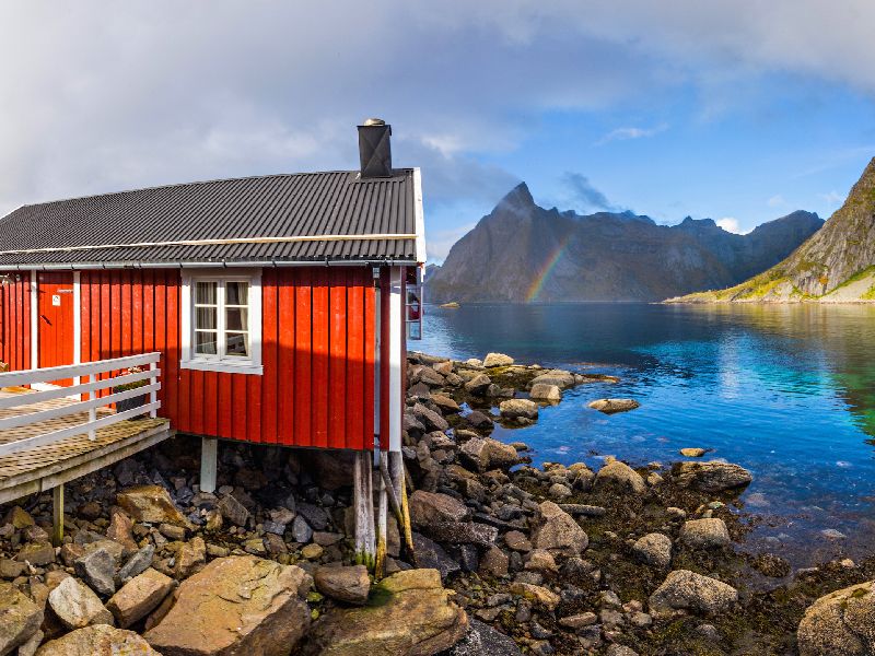 luxe comforthutten tour Lofoten