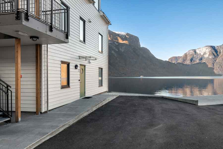 Wangen apartments en Aurlandsfjord